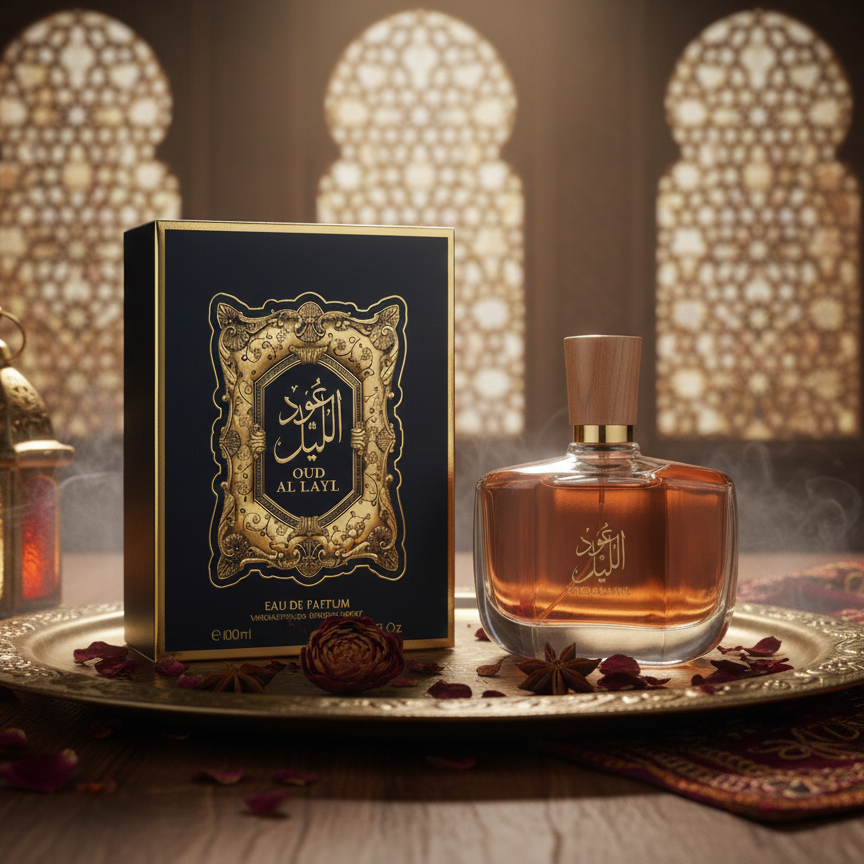 Arabiyat Oud Al Layl Eau de Parfum 100ml | copy Unisex Arabic Perfume 9 hours lasting | Long-Lasting Oud & Woody Fragrance